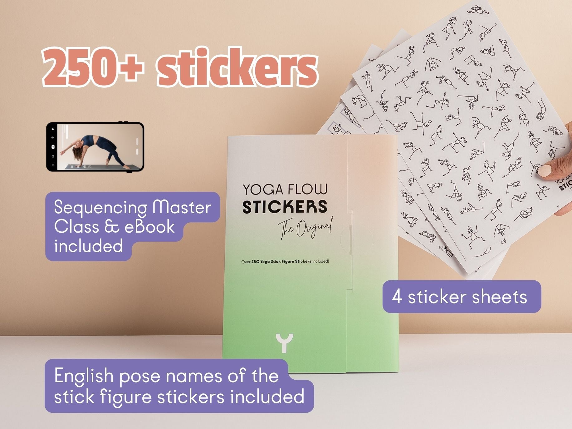 Yoga Flow Stickers – the Original