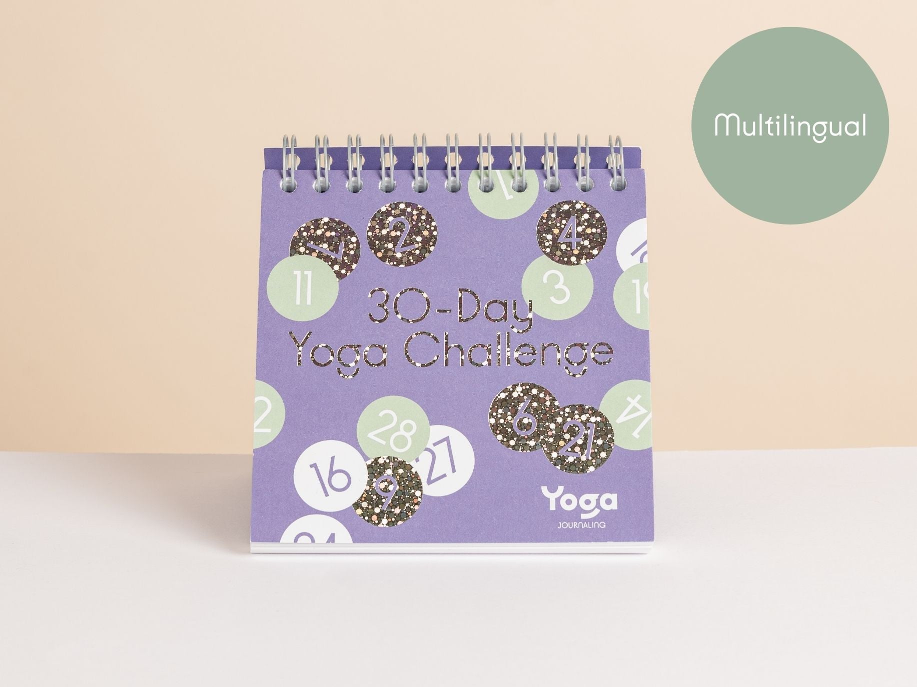 30 Day Yoga Challenge with yoga stick figures – a fun and accessible way to start yoga at home