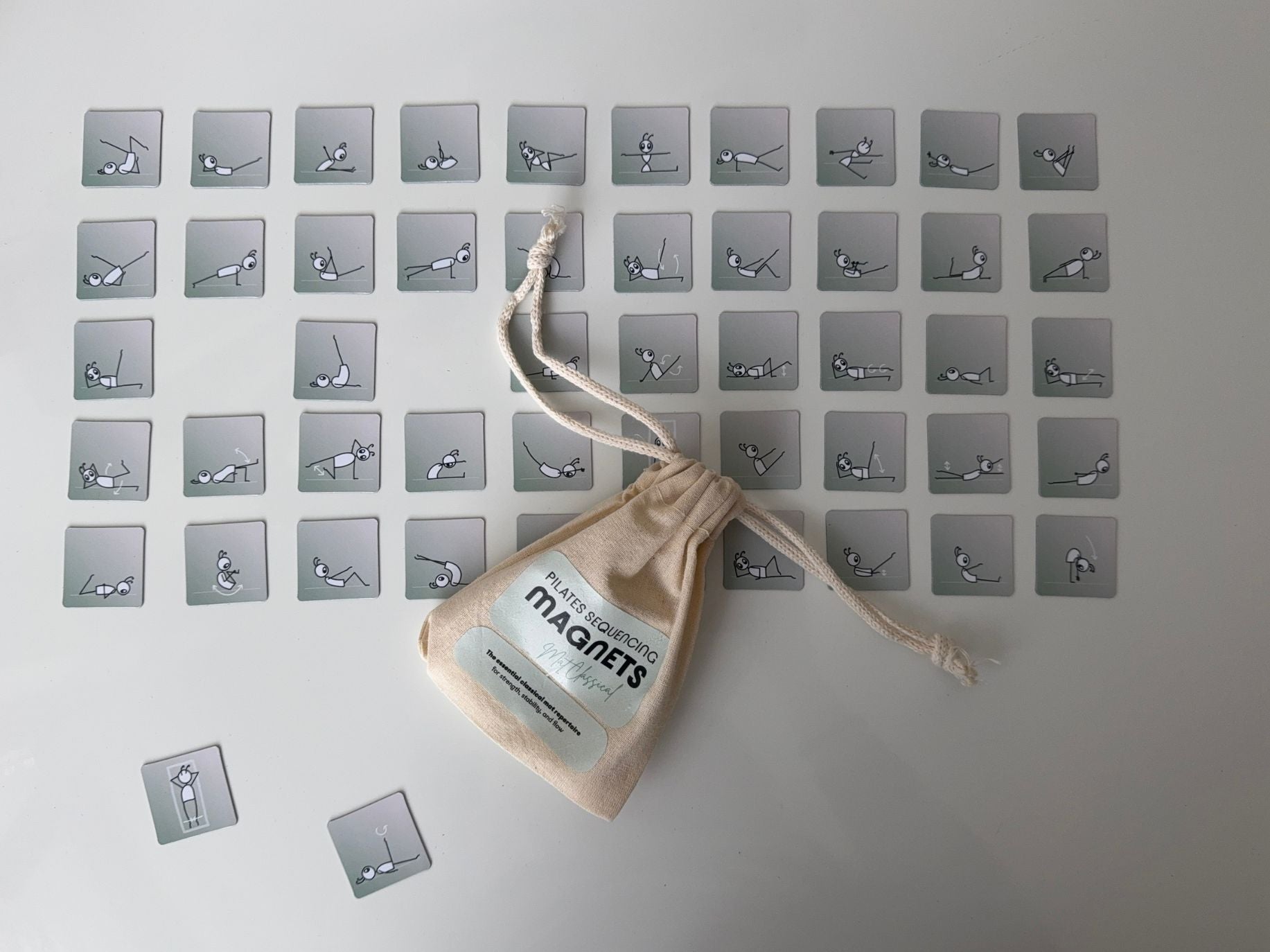 Pilates Sequencing Magnets