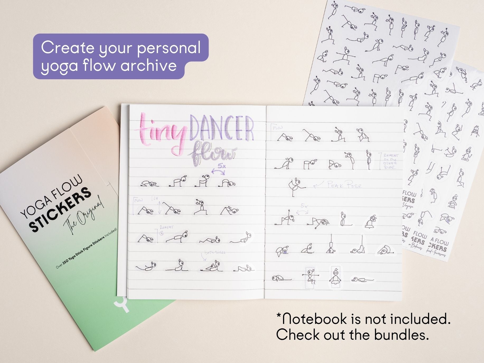 Yoga Flow Stickers – the Original